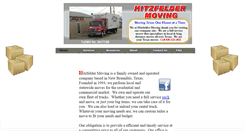 Desktop Screenshot of hitzfeldermoving.com